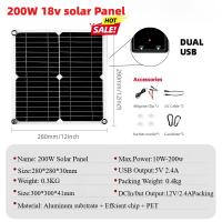 Kit De Paneles Solares Para Camping Y RV 2*200W 5V Con Controlador 30A Y Inversor 6000W 220V/110V Sistema Completo De Energía - details 1