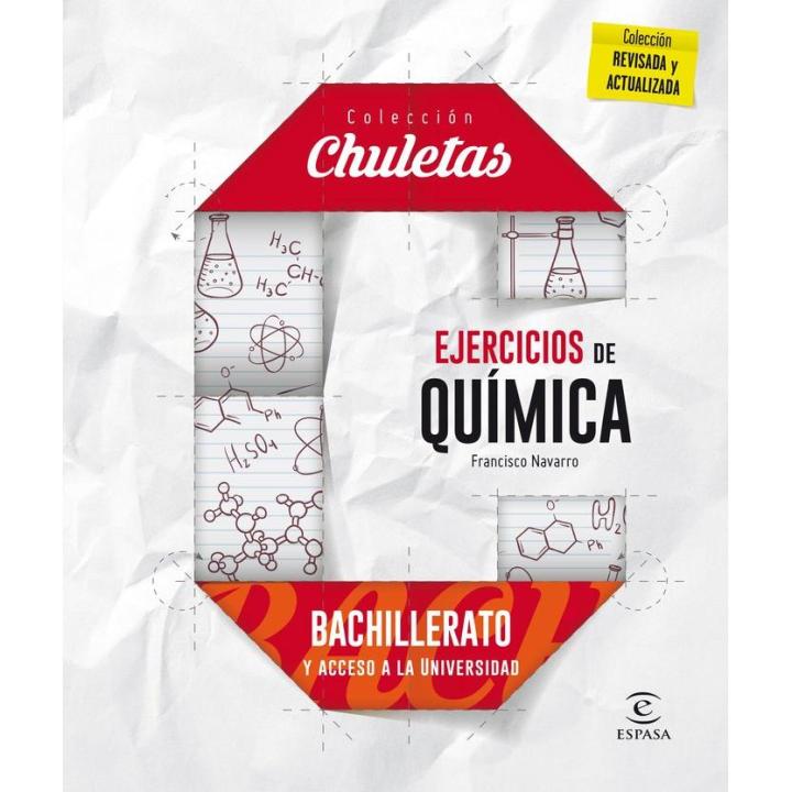 Libro EJERCICIOS DE QUIMICA PARA BACHILLERATO Editorial ESPASA