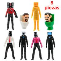 Figura De Acción Skibidi Toilet Man Camarógrafo Hombre Decoración De PVC Muñeco Coleccionable Para Adultos Decoraciones De TV - details 3