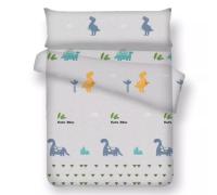 Funda nórdica cama 90 cm modelo Luz Celeste juego completo para el frio con bajera Muy Suave Transpirable Microfibra - Funda Edredón Fácil lavado a máquina en agua fría. - details 2