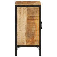 vidaXL Mueble de baño madera maciza de mango y hierro 40x30x60 cm - details 2