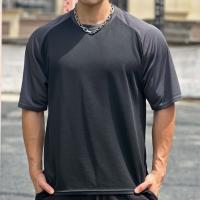 Camiseta De Baloncesto Para Hombre Deporte Verano Transpirable Malla Entrenamiento Sin Capucha Cuello Redondo Talla Grande - details 6