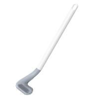 Cepillo De Inodoro De Silicona Con Cabeza De Golf Limpieza Eficiente Sin Esquinas Muertas Para Baño Y Casa Múltiples Colores - details 2
