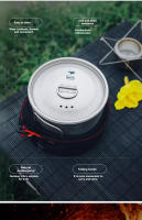 Taza De Camping Con Manija Y Tapa Plegables De Titanio Keith 220ml-500ml Para Viajes Y Senderismo Material Resistente Al Agua Y Al Calor - details 1
