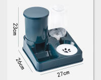 Alimentador Automático Para Gatos Con Gran Capacidad Dispensador De Agua Para Perros Pequeños Y Gatos Almacenamiento De Alimentos Accesorios Para Gatos - details 0