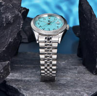 Reloj Mecánico Para Hombre RollsTimi 2025 Acero Inoxidable Cristal De Esmeril Resistente Al Agua Con Calendario Completo Y Marcadores Arábigos - details 5