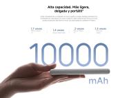 Xiaomi Power Bank 10000mAh 22W Lite - Batería portátil ligera con carga rápida 22.5W, 3 puertos y apta para llevar en avión - details 2