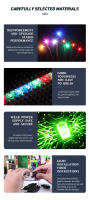 Brick Bling LED Light Model 10300 Para Regalos De Back to the Future Time Machine Accesorios De Iluminación Solo Luz Sin Batería Material Plástico Tamaño Pequeño Compatible Con Lego Unisex - details 7