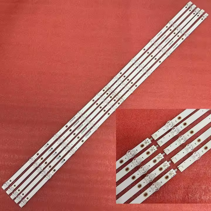 Tira De Iluminación LED 10 LEDs Para DEXP U55E7000E DM-LED55UQ32 55DM7700 CX550DLEDM JL.D550A1330-006BS-M 3080555F30DTZ001 Para El Hogar - 1