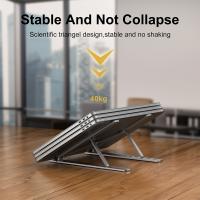 Soporte Portátil Para Laptop De Aluminio Compatible Con Macbook Air pro Accesorios De Soporte Para Computadora Plegable Base Para PC - details 1