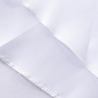 Mantel Redondo Blanco De Seda Para Bodas Y Fiestas Decoración De Mesa Hotelera Y Cumpleaños Mantel De Color Sólido Impermeable Y Antiaceite Para Comedor - details 22