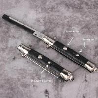 Peine De Bolsillo Automático Para Hombres Con Cuchilla De Ablación Botón De Encendido Portátil Y Duradero Herramienta De Peluquería - details 1