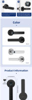 Cerradura Inteligente De Huella Dactilar Con Tuya Cerradura Electrónica Digital Sin Llave Seguridad Para Puerta De Hogar Material De Aleación De Zinc - details 10
