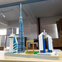 Juego De Bloques 3DSaudi Skyline Modelo Arquitectónico De Decoración Para El Hogar Kit De Bloques De Construcción Para Regalo Para Adolescentes Y Adultos - details 4
