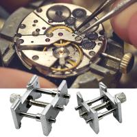 Soporte De Movimiento De Reloj Multifuncional Universal 2pcs Base Fija 2en1 Abrazadera Para Reparación De Relojeros Herramientas De Reparación Para Relojes - details 3