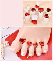 8Pcs Separadores De Dedos Para Pintura De Uñas De Silicona Suave Para Pedicura Conjunto De Espaciadores Para Pies - details 8