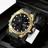 Reloj De Pulsera Digital De Lujo Para Negocios Con Calendario Para Hombres Reloj Analógico-Digital De Moda Y Casual Sin Resistencia Al Agua - details 11