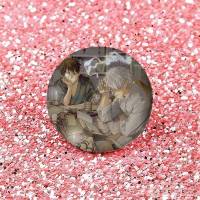 Pins De Anime Cartoon Mushishi Broche Redondo De Tinplate Para Accesorios De Bolso Regalos Souvenir Broche De Solapa - details 8