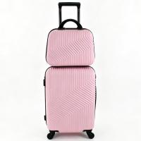 Maleta de avión de mano, equipaje de viaje, carrito de cabina ABS rígido, 4 ruedas con bolsa de aseo rígida a juego 55*35*20CM - details 4
