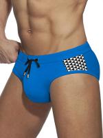 Bikini Briefs De Natación Para Hombre Con Almohadillas Removibles Traje De Baño Corto De Playa Surf Short Material Neopreno Y Poliéster - details 5