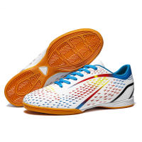 Zapatos De Futsal Para Hombres Calidad Superior Antideslizantes Para Fútbol Indoor Zapatos De Entrenamiento Para Niños Y Adolescentes Suela De Cuero Trenzados Talla Verdadera - details 7