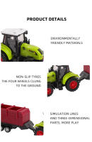 Coche De Tractor De Agricultura Para Niños Modelo De Simulación De Vehículo De Retroceso Inercia Para Juego De Transporte - details 4