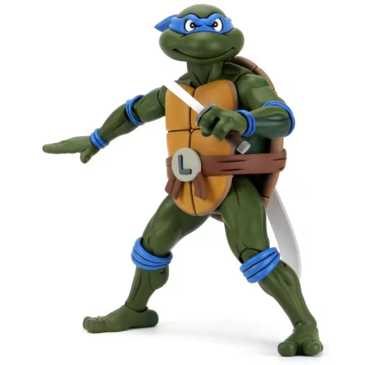 Figura Action Leonardo Las Tortugas Ninja 38cmFigura  Coleccionable - Idea de Regalo- Mercancia Oficial - Juguetes para Niños y Adultos - Movies Fans - Muñeco para Coleccionistas y Exposición - 1