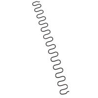 1PC 55CM Reemplazo De Resorte Para Sofá Silla Con Clip Accesorios De Muebles Material De Acero Forma Ondulada Para Carpintería - details 4
