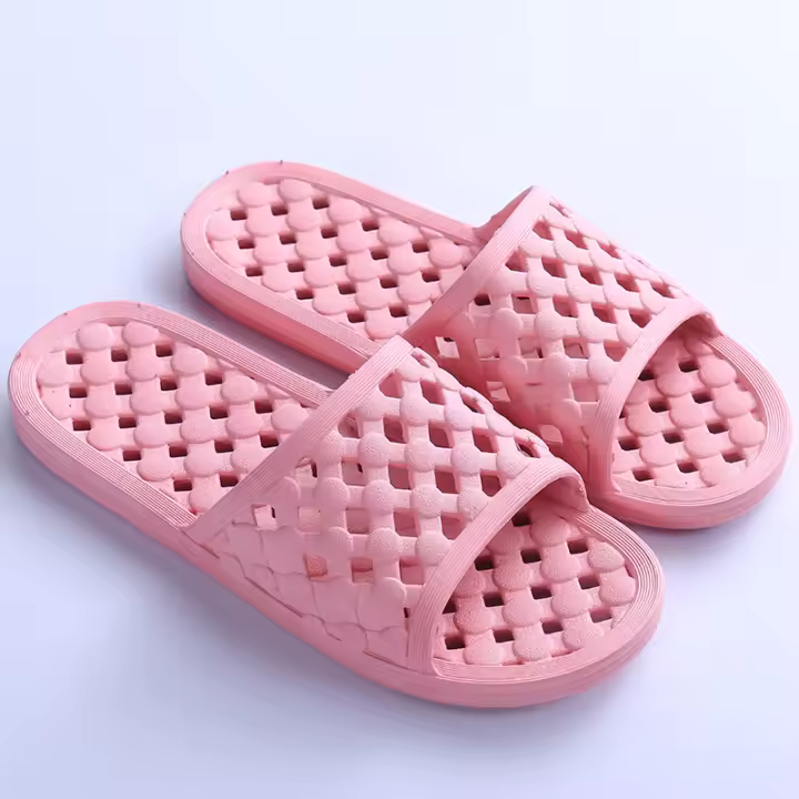 Zapatillas Unisex Para El Baño Y La Casa Moda Playa Al Aire Libre Zapatos Planos Huecos Para Hombres Y Mujeres PVC EVA - 1