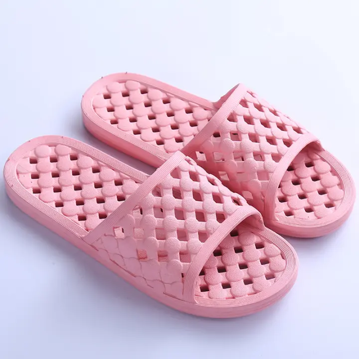 Zapatillas Unisex Para El Baño Y La Casa Moda Playa Al Aire Libre Zapatos Planos Huecos Para Hombres Y Mujeres PVC EVA - 1