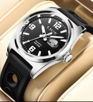 Reloj Deportivo De Silicona Para Hombre LIGE Marca Reloj Militar De Cuarzo Cronógrafo Reloj Masculino Resistente Al Choque Y Luz - details 15