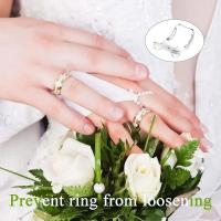 Set De 8 Piezas Ajustador De Tamaño De Anillos Plástico Transparente Herramienta Esencial Para Fijar Anillos Sueltos Reductor De Anillo De Boda - details 5