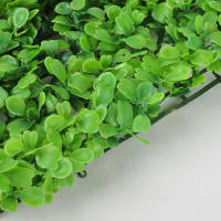 Pared De Plantas Artificiales 3D 25x25cm Matriz De Hierba Falso Plantas Verde Permanente Panel De Falso Césped Decoración Para El Hogar Y Jardín - details 4