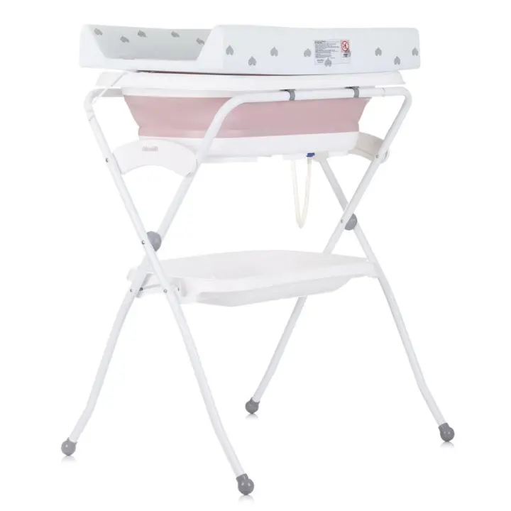 CHIPOLINO Bañera plegable FIORE con soporte y cambiador de Chipolino - 1
