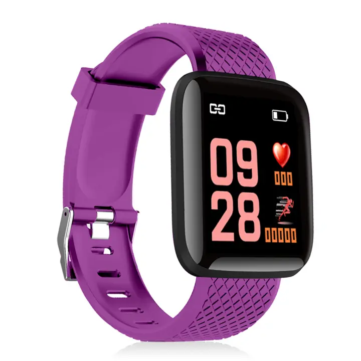 DAM. Brazalete inteligente ID116 Bluetooth 4.0 pantalla color, monitor cardiaco, pulso y modo multideporte 3x1x4cm - 1