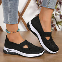 Zapatillas De Mujer Con Tacón Wedge Alta Calidad Zapatos Slip on Transpirables Mesh Corridas Deportivas Para Hombres Loafers Casual - details 11