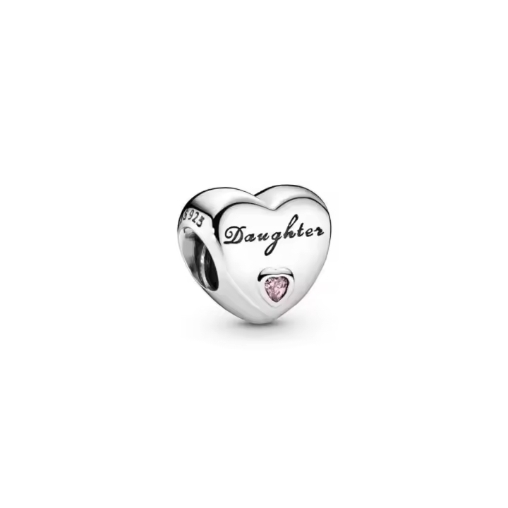 Charm PANDORA Amor de Hija en Plata de Ley con Circonitas Cúbicas - 1