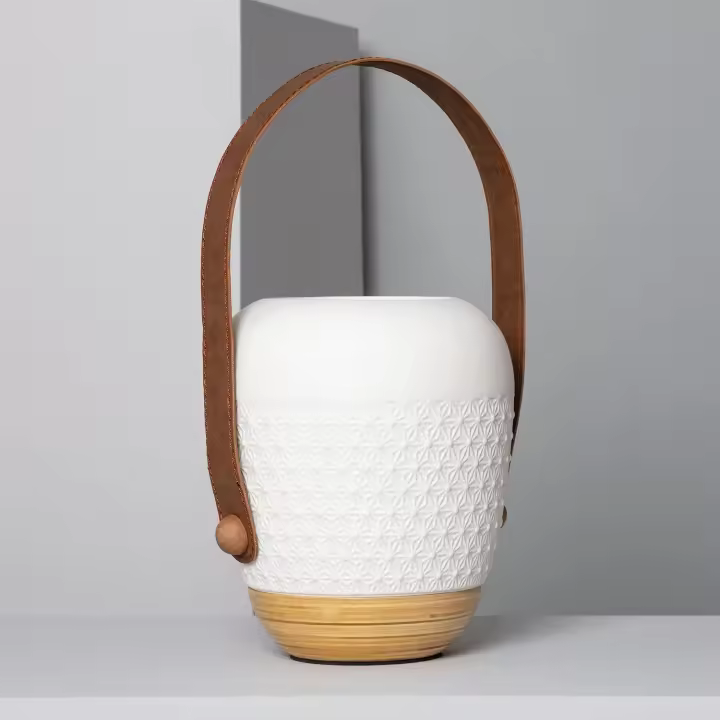 Ledkia Lámpara de Mesa Saquet  Blanco - 1