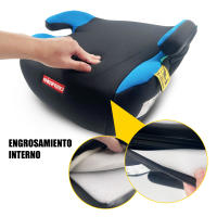 Asiento elevador infantil para coche,Asiento Elevador para Auto,Alzador coche niño,ECE R129, de 22 a 36kg, altura 125-150cm, con bolsillos laterales - details 2