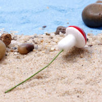 Jardín De Setas Rojas Miniatura 50 Piezas Juguete De Bonsái Pequeño Decoración De Jardín DIY Casa De Playa En Miniatura Material Plástico Estilo Pastoral - details 16