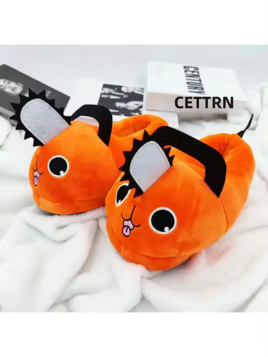 Zapatillas De Anime Japonés Kawaii Perro Para Fiesta De Disfraz Tamaño Único Zapatos Para El Hogar Decoración De Dormitorio Prop De Cosplay De Halloween Y Navidad - 1