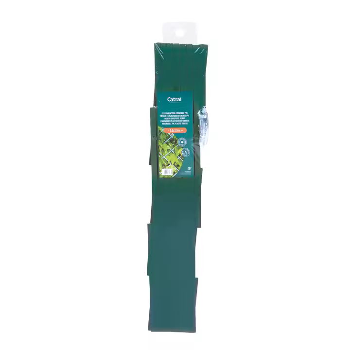 AZJARDIN.COM- Catral Celosía Extensible de PVC 1x2m Verde NORTENE - 1
