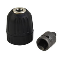 Adaptador De Broca Sin Llave 0.8-10mm Para Destornillador De Impacto Con Rosca 3/8-24UNF Soporte De Tornillo Accesorio De Broca - details 4