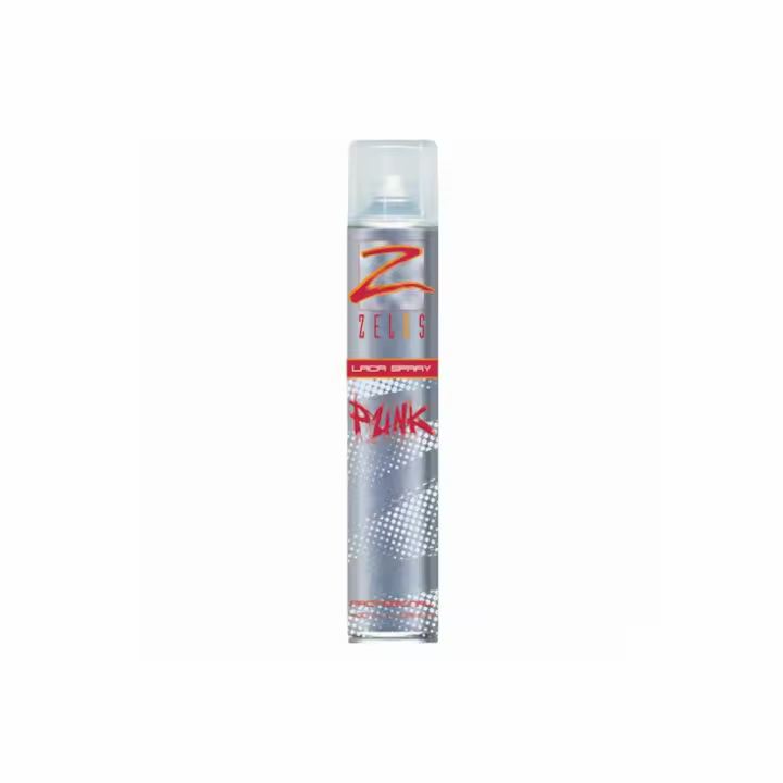 Zelos Laca Especial Punk - 400ml - Brillo y Fijación - Peinados y Recogidos - Uso Profesional - 1