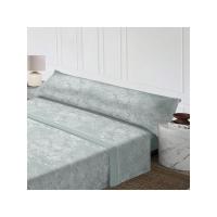 BLOOM STORE - Juego de Sábanas Verano Poliéster Suave y Fresca – Sábanas Cama 90/105/135/150/180 cm, Estampado Floral, Ropa de Cama Transpirable, Fácil de Lavar, Ideal para Dormitorio y Uso Diario - details 2