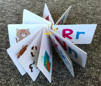 Tarjetas De Flash Alfabeto Doble Cara Para Niños Y Niñas Juguete Educativo De Aprendizaje De Letras ABC Para Preescolar Y Niños Chicos Y Chicas - details 8