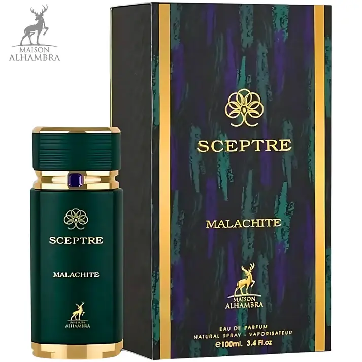 Eau De Parfum Sceptre Malachite Maison Alhambra 100ml - Fragancia Unisex Sofisticada y Artística - 1