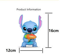 Muñeco De Acción Disney Stitch Luminoso Con Función De Habla Modelo De Mano Para Decoración De Escritorio Juguete Para Niños Regalo Kawaii - details 5