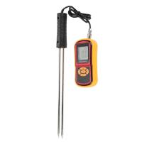 Medidor De Humedad Digital Portátil GM640 LCD Para Granos Como Trigo Arroz Maíz Frijoles Medidor De Temperatura Y Humedad - details 3