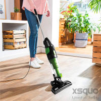Aspirador Escoba y de Mano con Cable Profesional (2 en 1) sin Bolsa AirVac  Aspiradora sin Bolsa Potente 880 W con Tecnología Ciclónica  Aspiradora Vertical Eléctrica con Filtro HEPA.  De XSQUO Useful Tech. - details 0